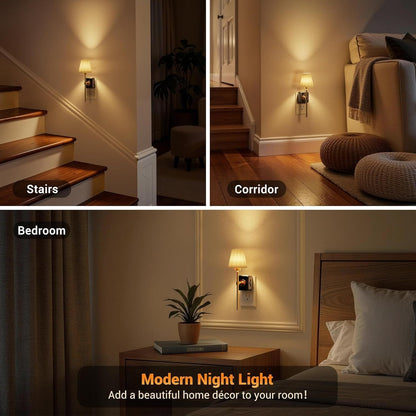 ⏰Limited Stock 60% OFF✨Pleated Fabric Cover Night Light