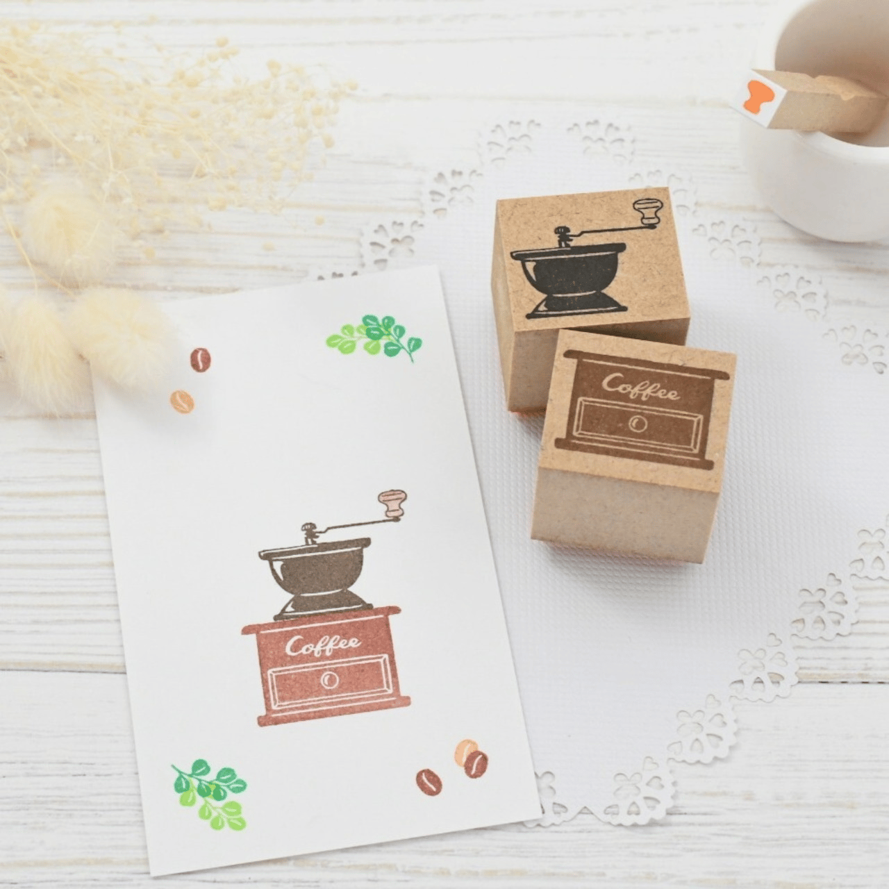 🌿 Mix & Match Wood-Mounted Craft Stamps ✨