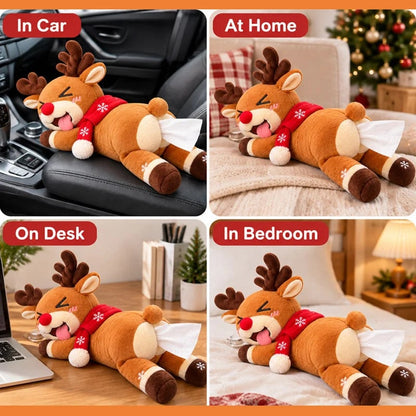 🦌 Funny Christmas Reindeer Tissue Holder – The Cheekiest Christmas Decor!