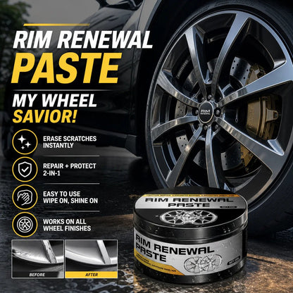 🥳2026 HOT SALE🥳💞50K+ SOLD!💨✨All-in-One Wheel Care & Restoration Paste