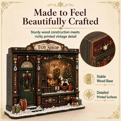 Victorian Toy Shop DIY Craft Kit – Christmas Miniature Decor