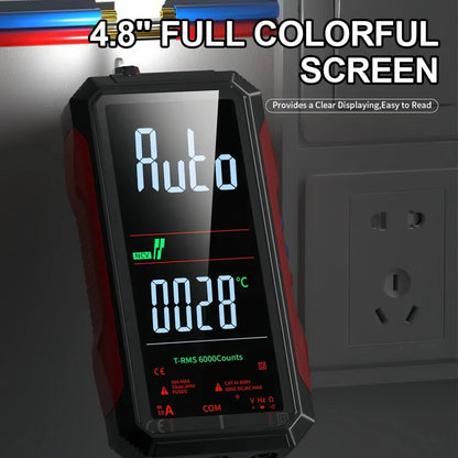 Fully Automatic True RMS (TRMS) 6000 Count Digital Voltmeter
