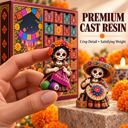 Día de Muertos Collector Advent Calendar – 24 Miniature Figurines