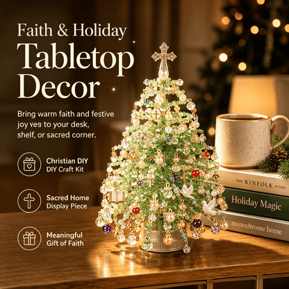 🎁 Unique Christmas Gift 2026 | DIY Beaded Christmas Tree Craft Kit for Creative Holiday Fun