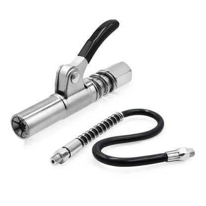 🔥HOT SALE🔥Strong Lock on Grease Couplers with Spring Flex Hose