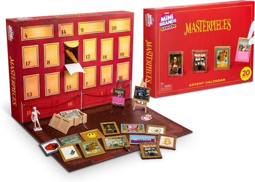 🎨📚 Mini Art & Mini Library Advent Calendar Collection✨Open a Tiny Surprise Each Day and Build a Mini Collection Worth Displaying