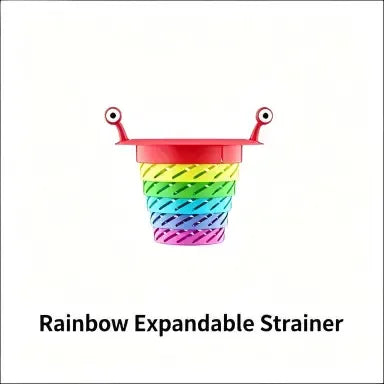 ⭐✨Rainbow Expandable Sink Strainer Basket