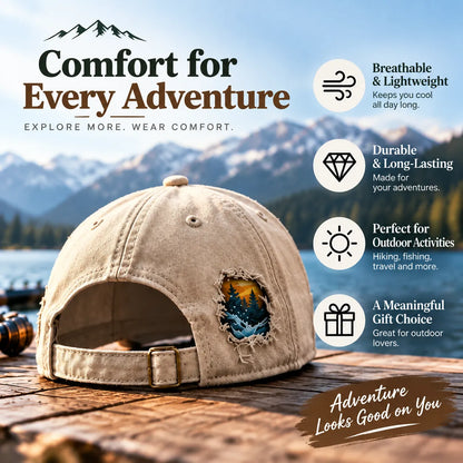 🎣✝️ Fishing & Faith Cap | “Fishing in My Veins, Jesus in My Heart” Christian Fisherman Hat for Lake, Boat & Outdoor Adventures 🙏🌊