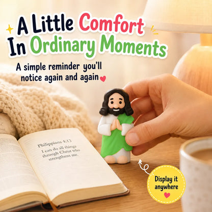 ✝️ Glow-in-the-Dark Little Jesus Mini Figure Collection | Colorful Faith-Inspired Keepsakes with Message Cards for Gifting, Sharing & Everyday Encouragement ✨
