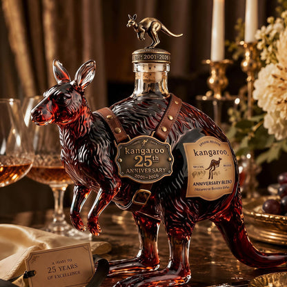 Kangaroo 25th Anniversary Decanter Set