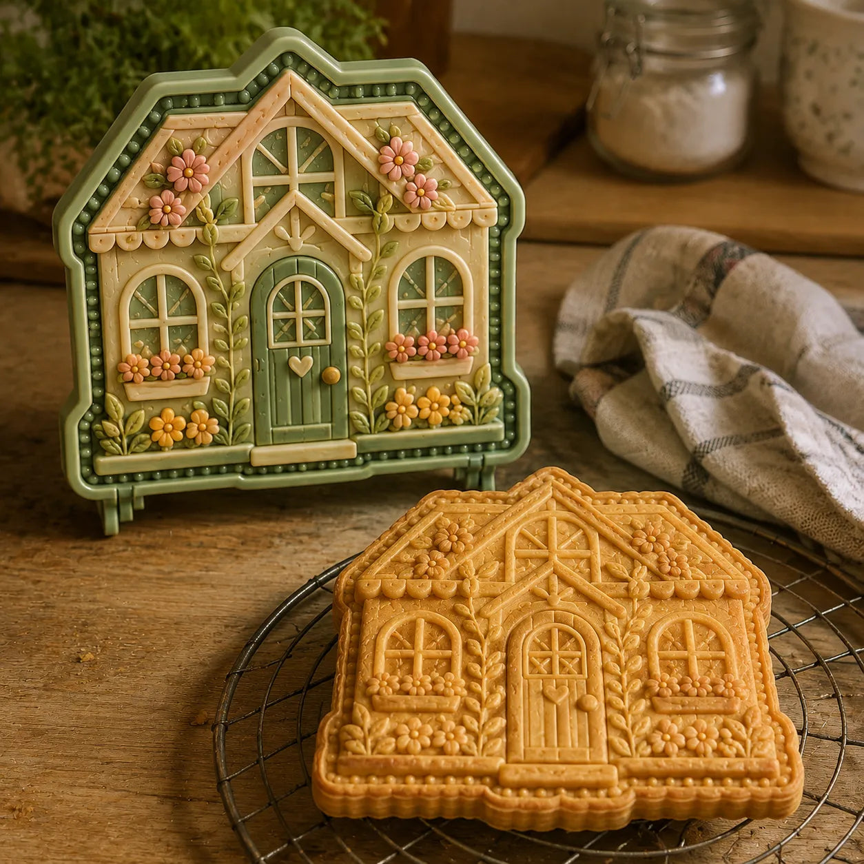 ⏳ Last Day 49% OFF – 🌸 8-Design Spring Garden Mini Pie Mold Collection | Reusable Embossed Molds for Shaping Detailed Bee, Butterfly, Ladybug, Sunflower, Cottage & More 🥧✨