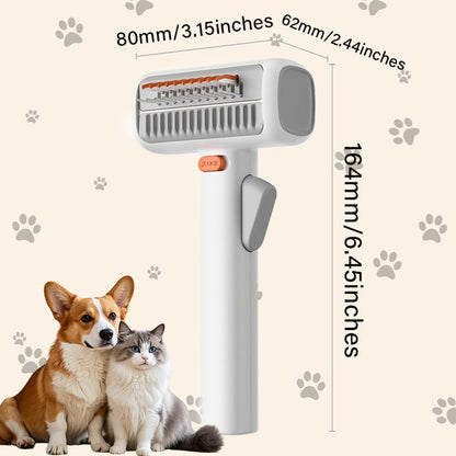 💥🏆2026 SALE - 2-IN-1 Pet Self-Detangling & Grooming Comb