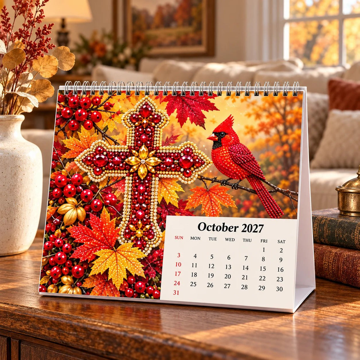 ✝️💎 2027 Faith & Blessings DIY Diamond Art Calendar Kit (📦Buy 2 Free Shipping)