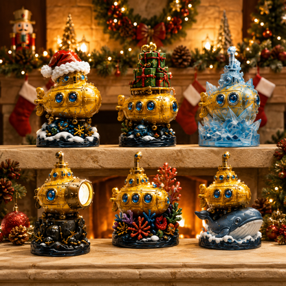 2026 Golden Submarine Christmas Advent Calendar