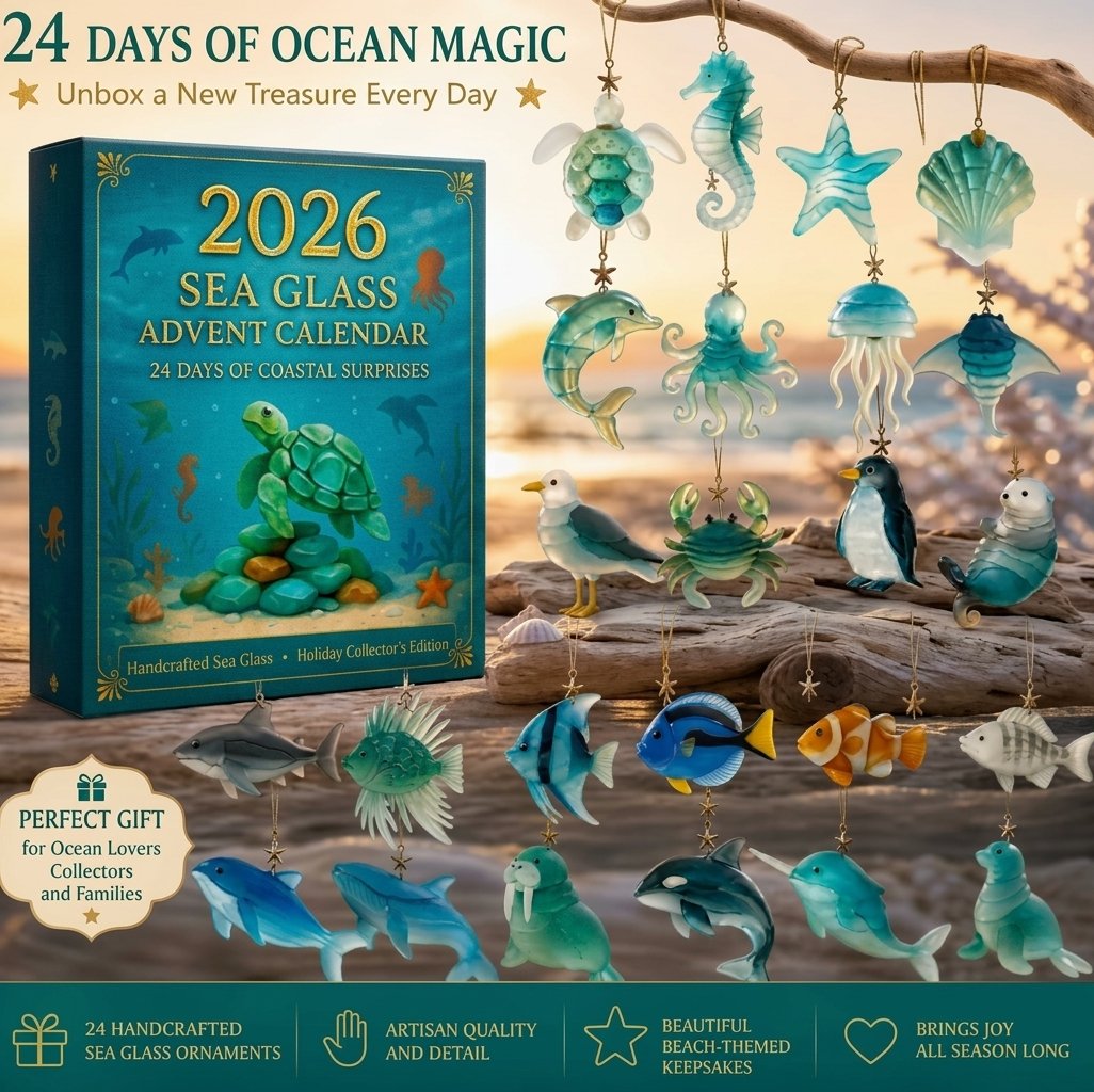 ⭐🌊2026 Sea Resin Advent Calendar · Ocean Treasures