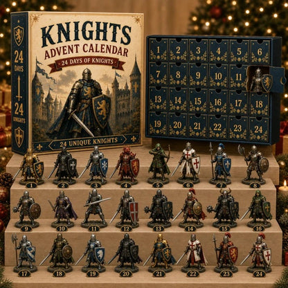 ⌛ Hot sale 49% OFF − ⚔️ 🏰 Knights Advent Calendar 2026 | 24 Days of Knights with 24 Unique Medieval Warrior Figurines & Fantasy Collectibles 🎄🛡
