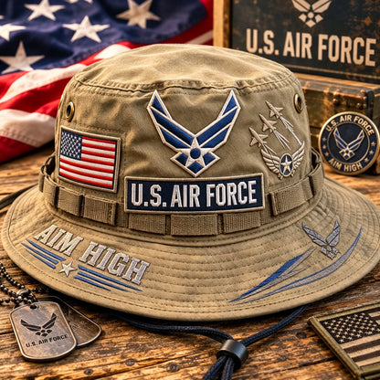 ✈️Last Day Promo: 49% OFF 🎖️ - U.S. Air Force Aim High Tribute Boonie Hat