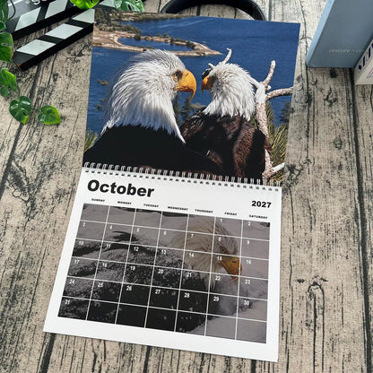 Jackie & Shadow 2027 Bald Eagle Wall Calendar