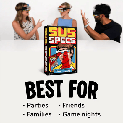 🔥LAST DAY 50% OFF - 🕵️Lucky Egg Sus Specs - The Clueless Clue-Giving Imposter Game