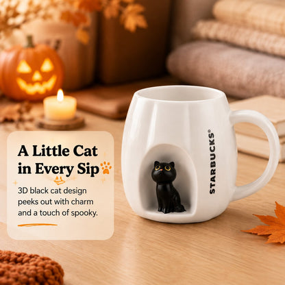Starbucks Halloween Spooky Kitty Special‑Edition Cat Mug