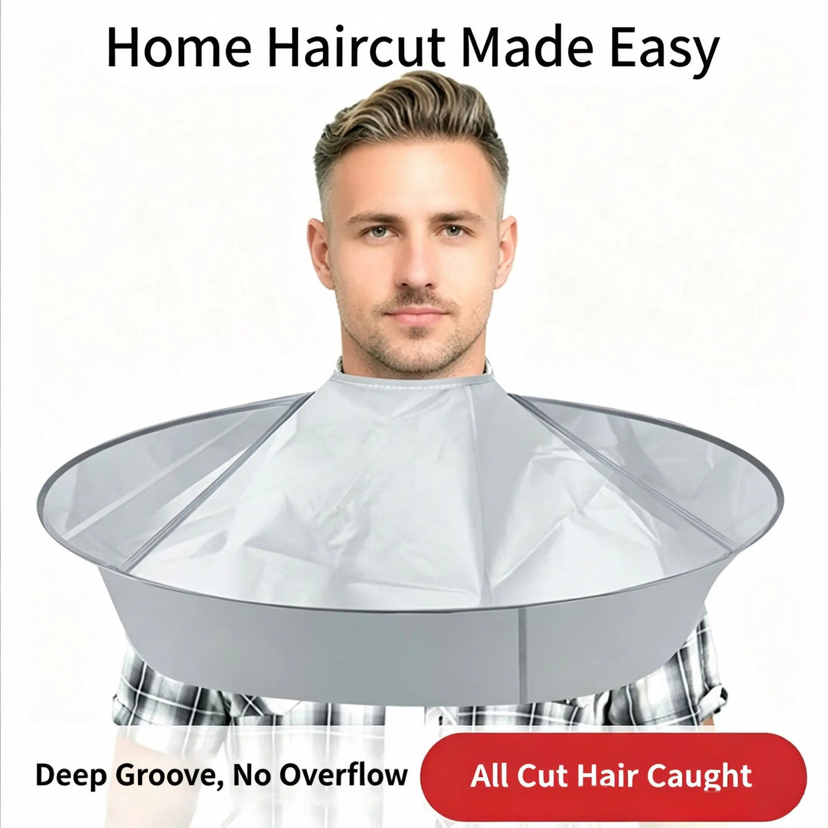 Reusable Hair Cutting Cape – 23 × 62 in Waterproof-Style Coverage
