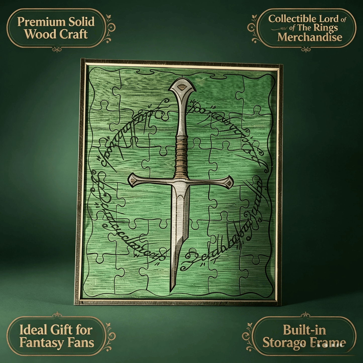 ⚔️Jigsaw puzzle enthusiast--Personalized Broken Sword Puzzle🧩