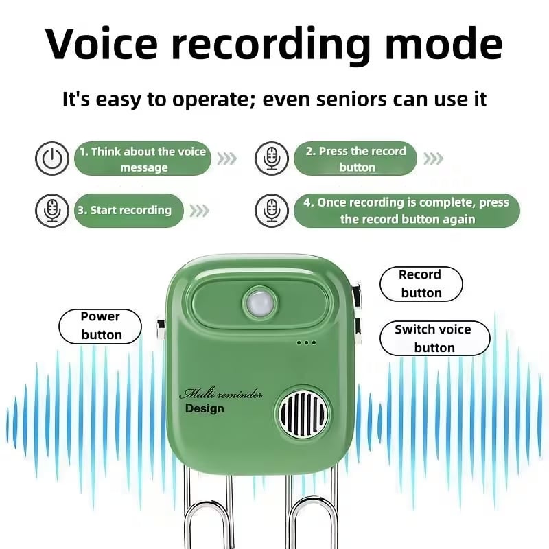 Smart Voice Exit Reminder Sensor