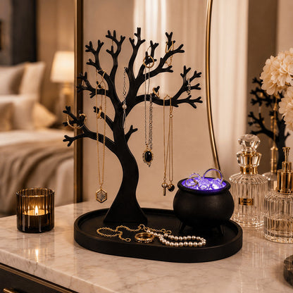 🔥Last Day 50% OFF - 💍✨Illuminated Jewelry Tree Organizer(📦Buy 2 Free Shipping)