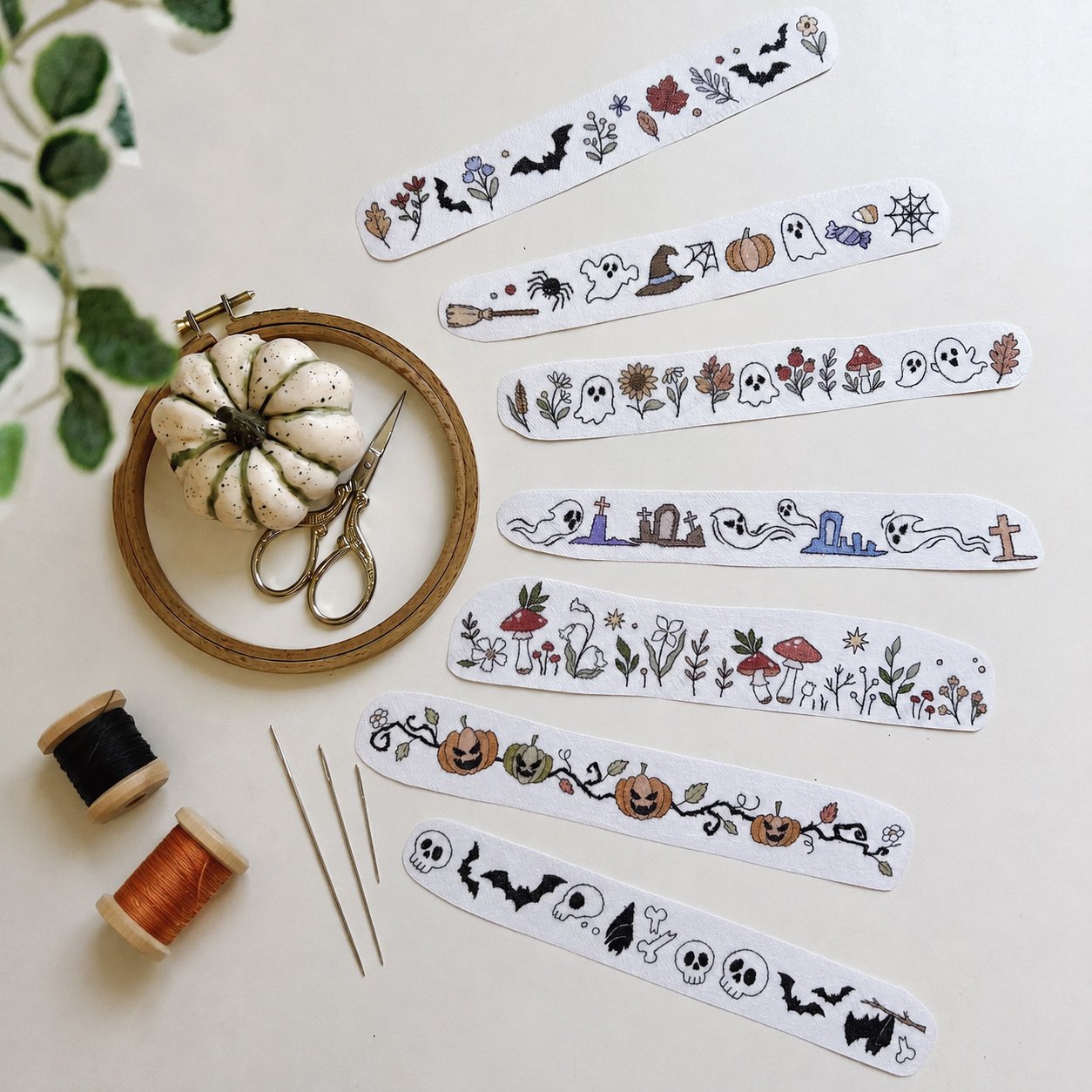 🎁LAST DAY 49% OFF-Christmas Santa Xmas Theme Patterns Embroidery Patterns - Stick & Stitch For Beginners