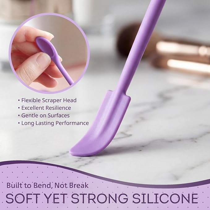 Mini cosmetic cream spatula