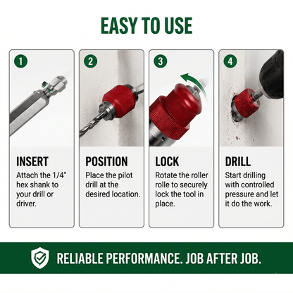 Hole Opener Quick-release Connecting Rod