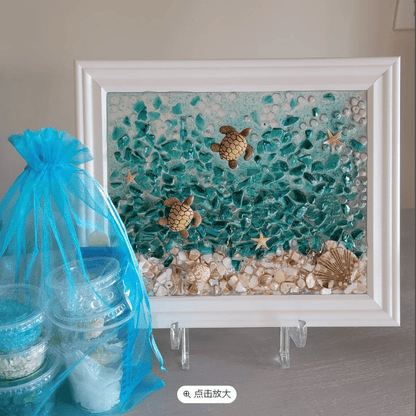 #1 BEST-SELLING DIY KIT 🏆Christmas pre-sale hot sale🔥🎉-- - Sea glass DIY package 🌊