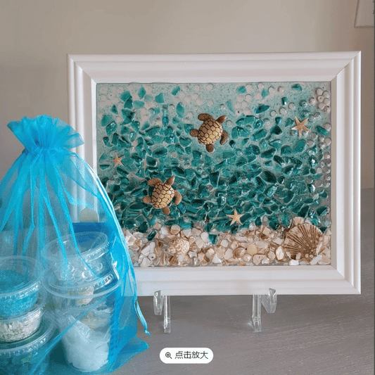 #1 BEST-SELLING DIY KIT 🏆Christmas pre-sale hot sale🔥🎉-- - Sea glass DIY package 🌊