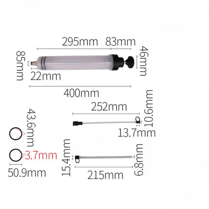 🛠️Professional Syringe Pump – Brake Fluid Extractor & Filler for Automotive