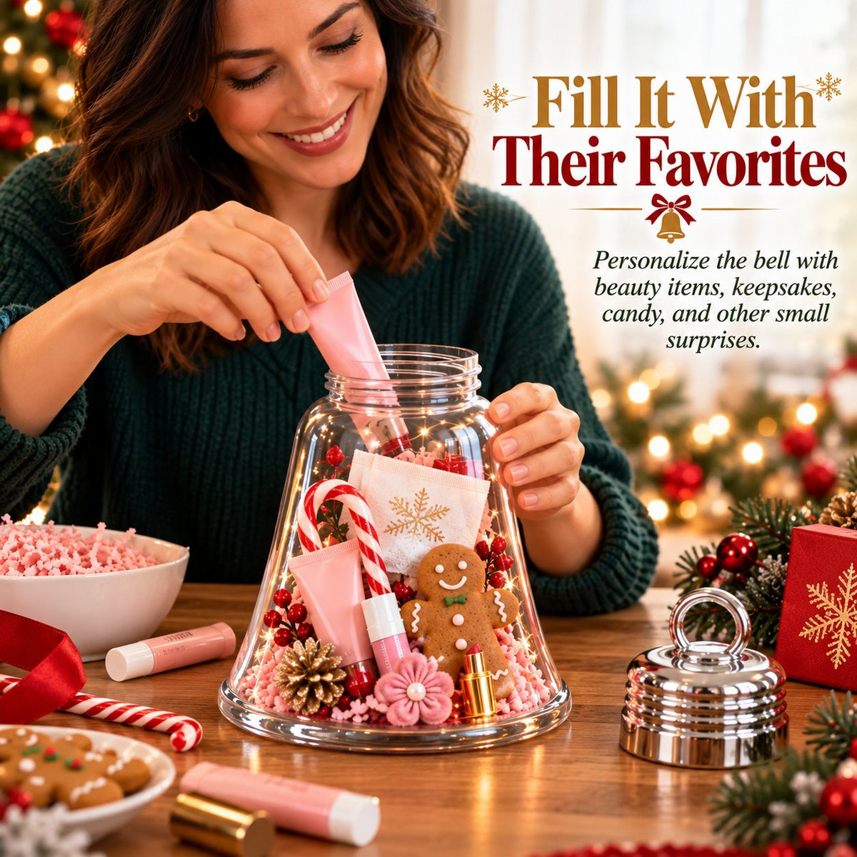 DIY Christmas Bell Gift Box