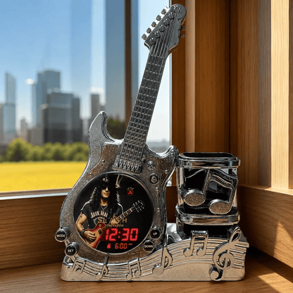 Slash Guitar Alarm Clock