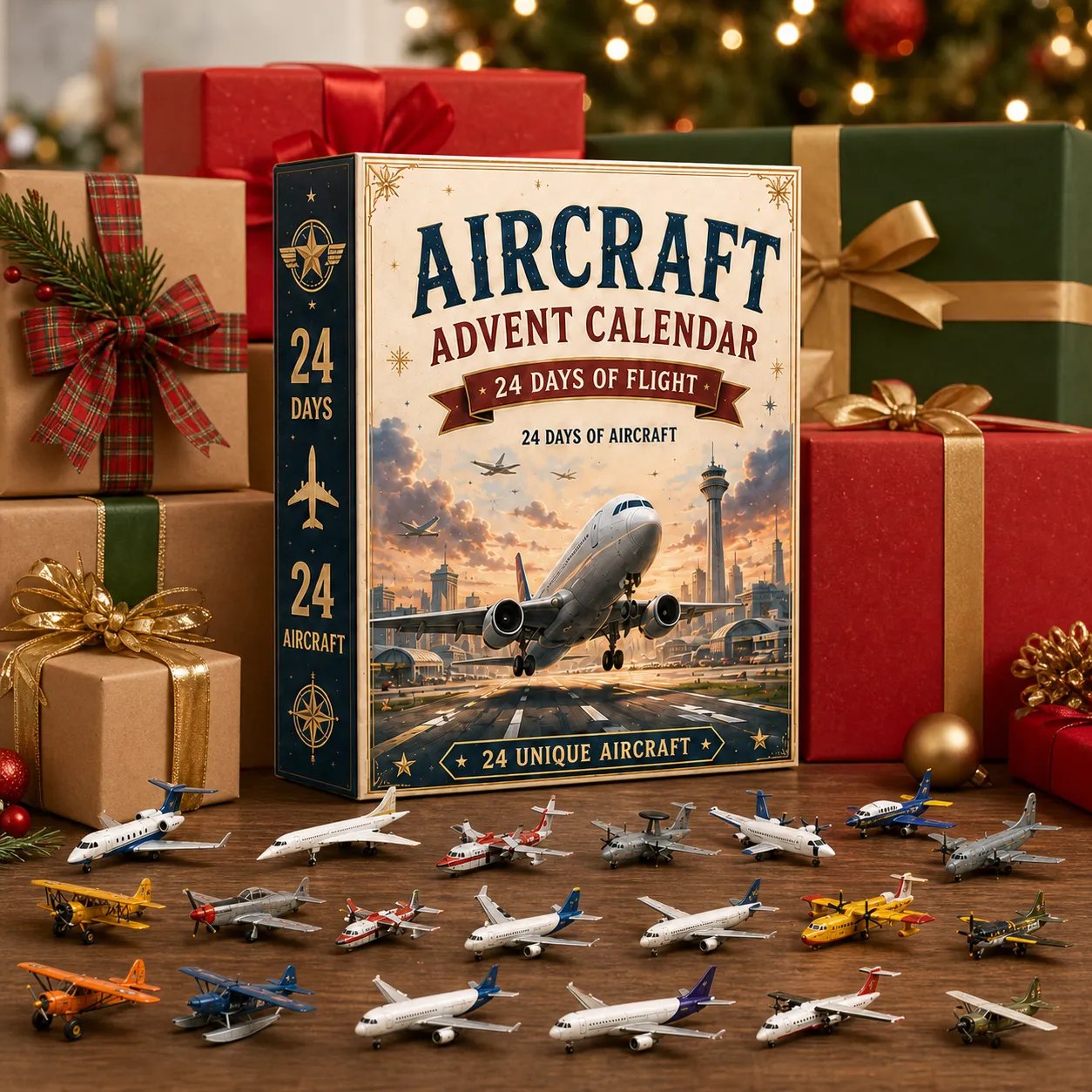 ✈️ 2026 Aircraft Advent Calendar – 24 Days of Miniature Aviation Surprises