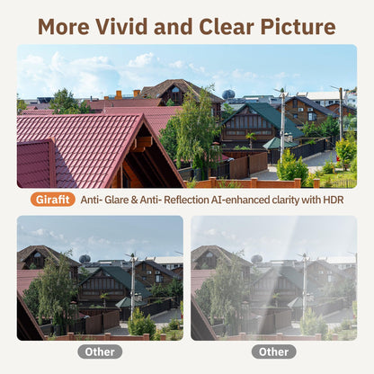2K Indoor WiFi Security Camera with AI Detection & Color Night Vision
