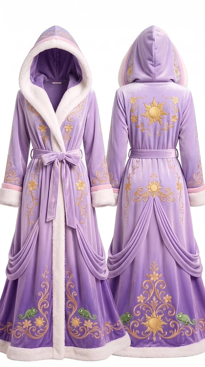 👑 CozyEverAfter™ Heated Princess Robe – Cozy warmth for cold days