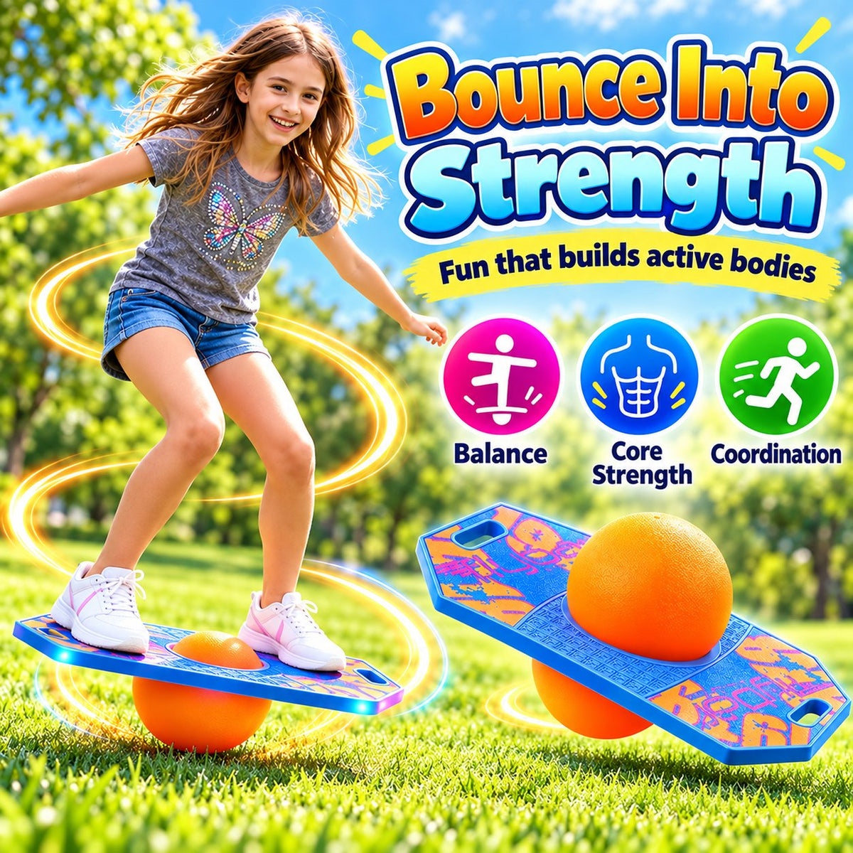 Jump Into Fun: The Ultimate LED Pogo Trick Ball ✨