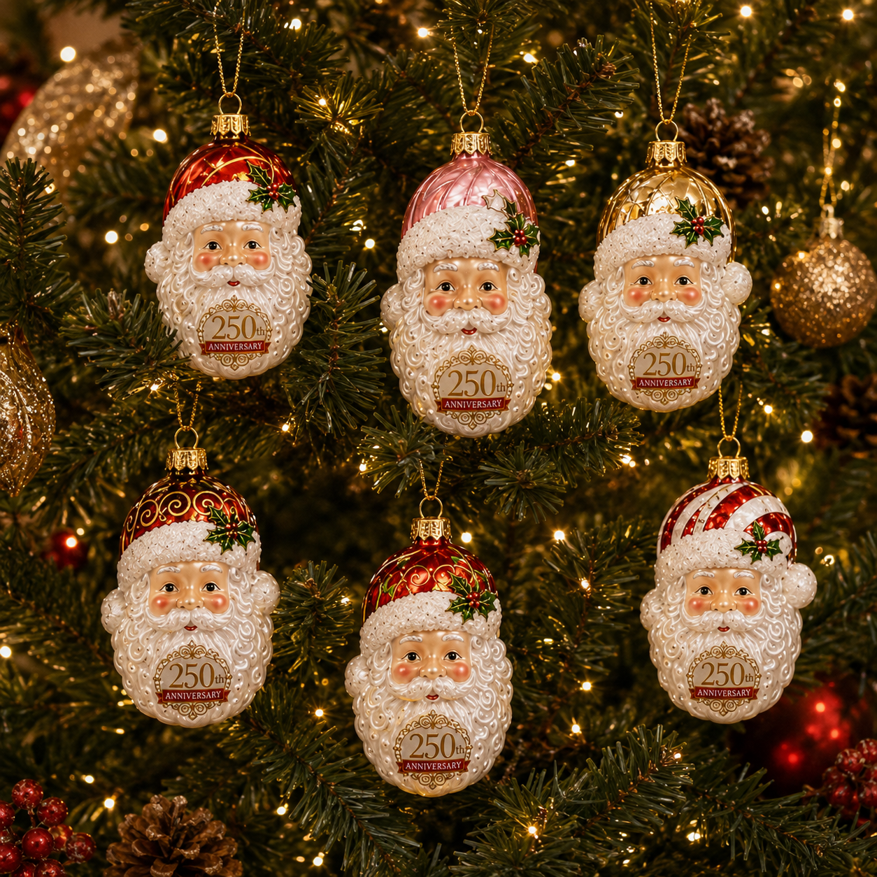 🔥Santa Claus  Christmas 24-Day Countdown Calendar