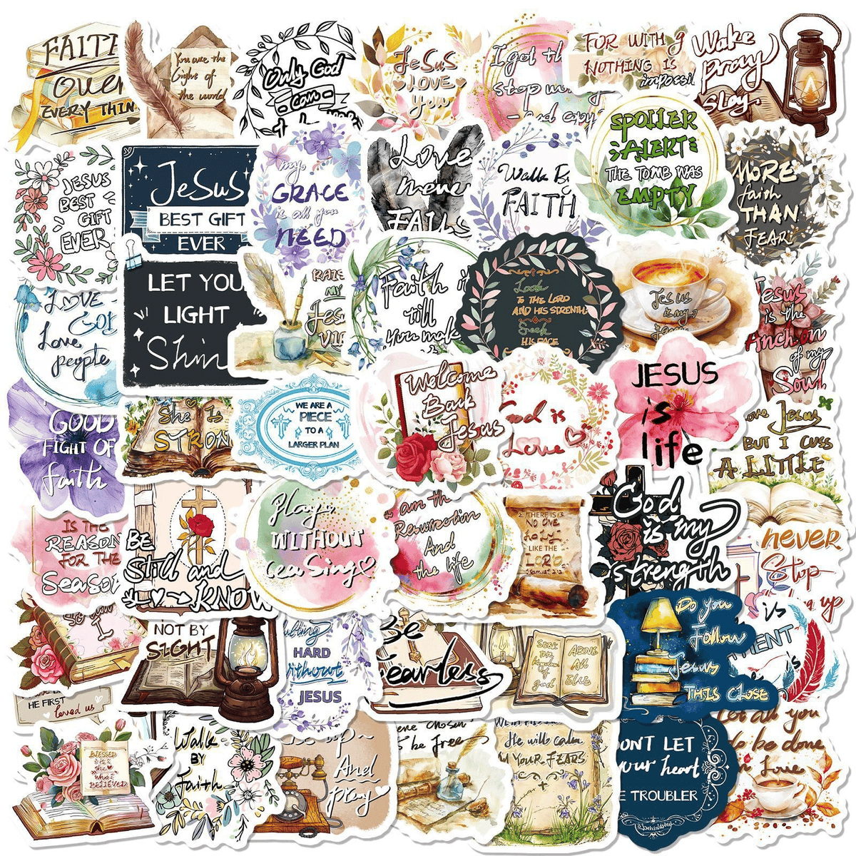 ✝️Motivational & Faith Sticker Book