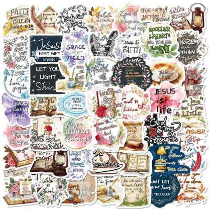 ✝️Motivational & Faith Sticker Book