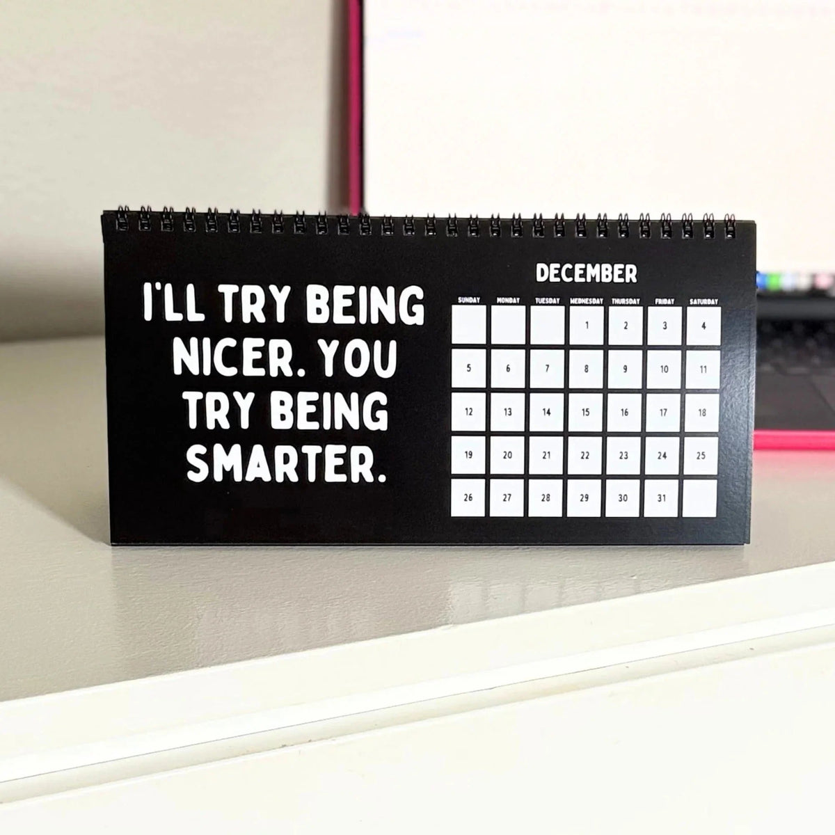 2027 Things I Want to Say at Work But I Can't Calendar