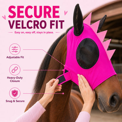 Anti-Muck Breathable Anti-Fly Horse Mask