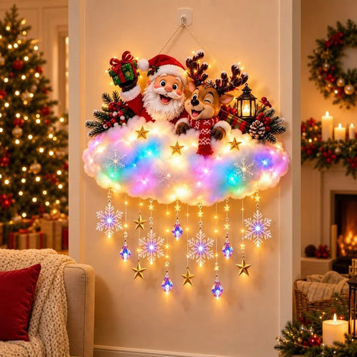 Festive Light-Up Angel – 'Christmas Blessing' Angel Glow Decoration