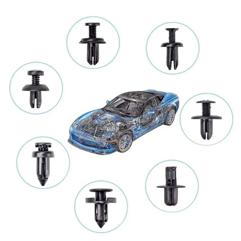 680Pcs Car Retainer Clips & Fastener Remover