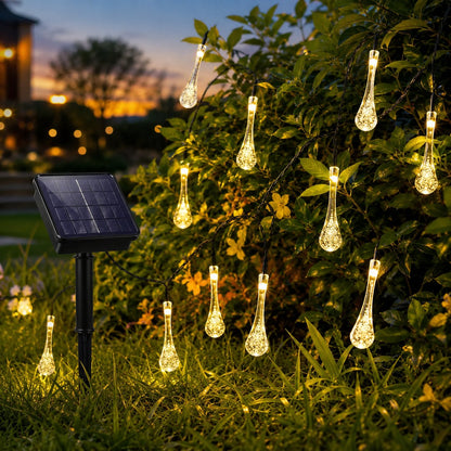 Battery‑powered Waterproof Fairy Lights | Bubble Design + Long‑Life Rechargeable Battery