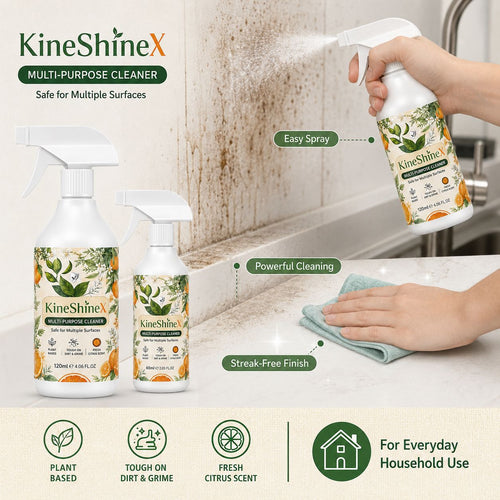 Degreaser That Cuts Through Grease Instantly, Heavy Duty Spray for Home Kitchen Deep Clean