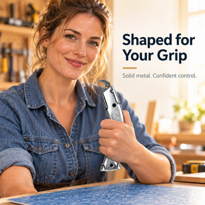 🔪 Precision Hook Utility Knife — Heavy-Duty PVC & Vinyl Flooring Cutter